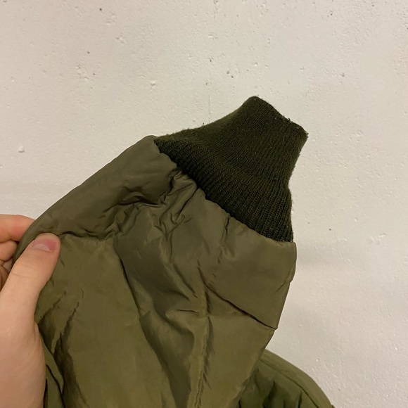 Military quilted puffer jacket - Picture 5 of 7